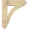 Ekena Millwork Thorton Arts and Crafts Rough Sawn Bracket w/ Offset Brace, Douglas Fir, 8"W x 28"D x 32"H BKT0806X28X32THR03RDF - alternate 2